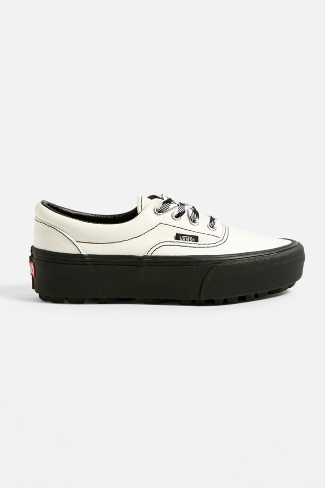 Vans 90s Retro Era White Platform Lug Trainers