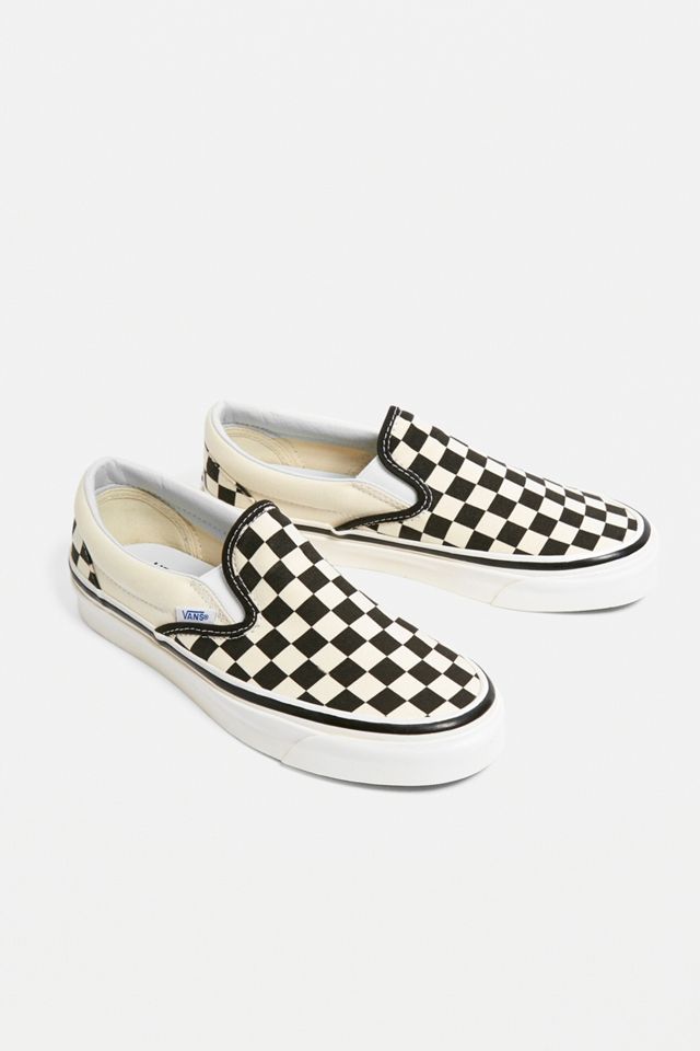 Vans – Slipper „Anaheim Factory“ mit Schachbrettdesign #1