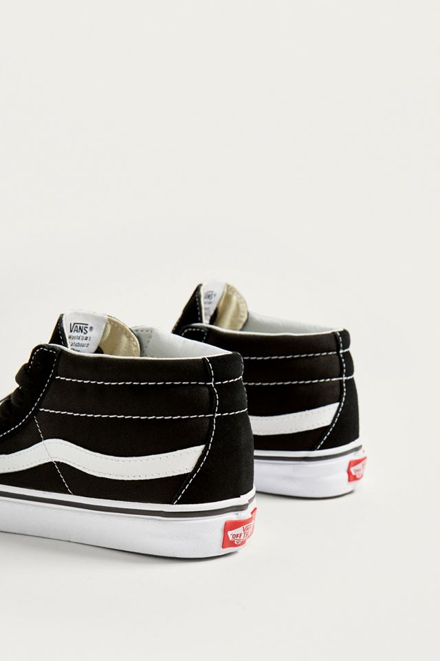 Vans - Baskets Sk8 Mid Reissue noires #3