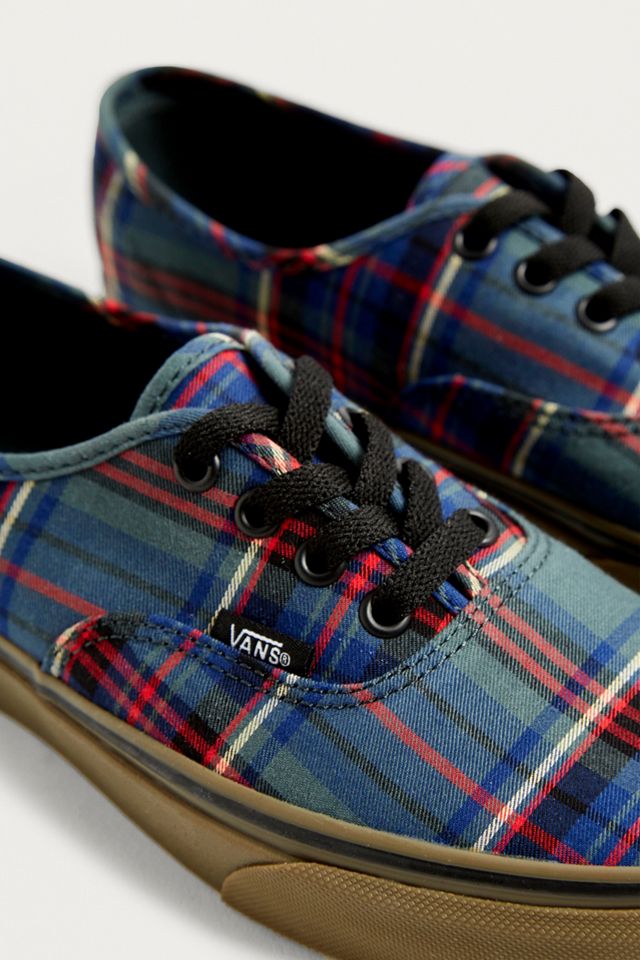 Vans Authentic Tartan Plaid Trainers #2