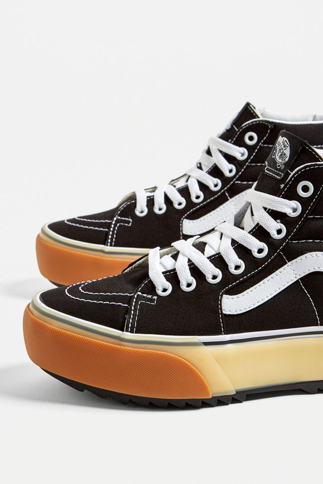 Vans Sk8-Hi Stacked Gum Trainers #2