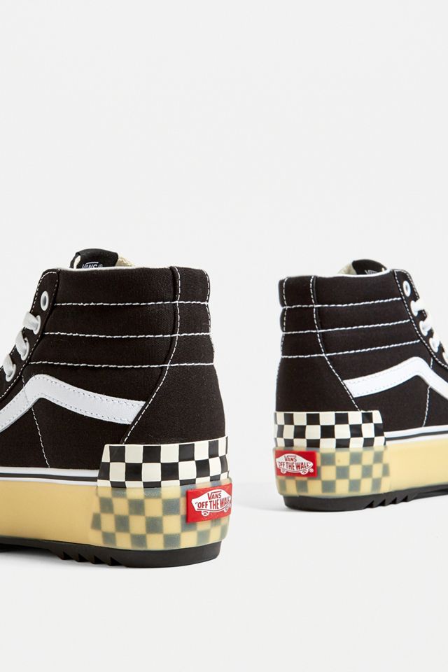 Vans Sk8-Hi Stacked Gum Trainers #3