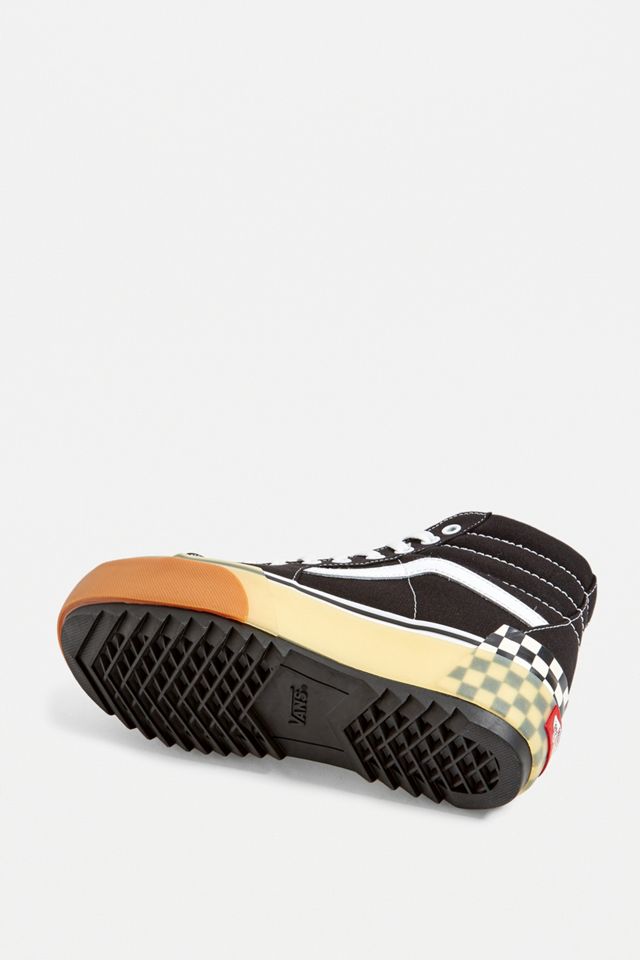 Vans Sk8-Hi Stacked Gum Trainers #4