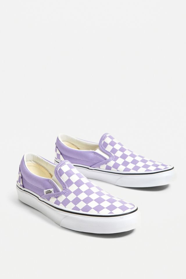 Vans lila slip store on