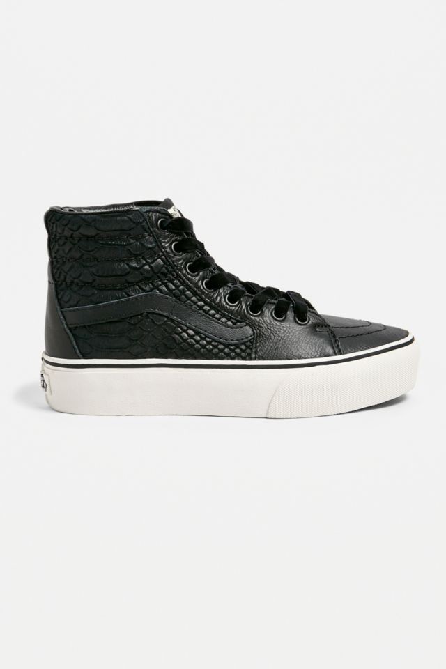 Vans platform cheap snakeskin