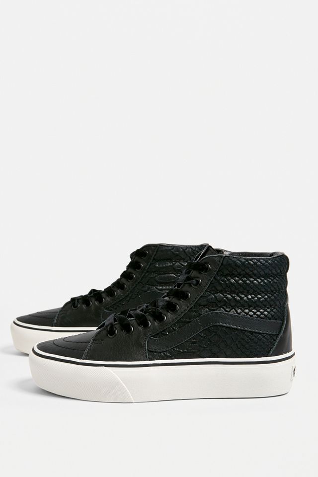 Vans Sk8-Hi Snakeskin Platform Trainers #3