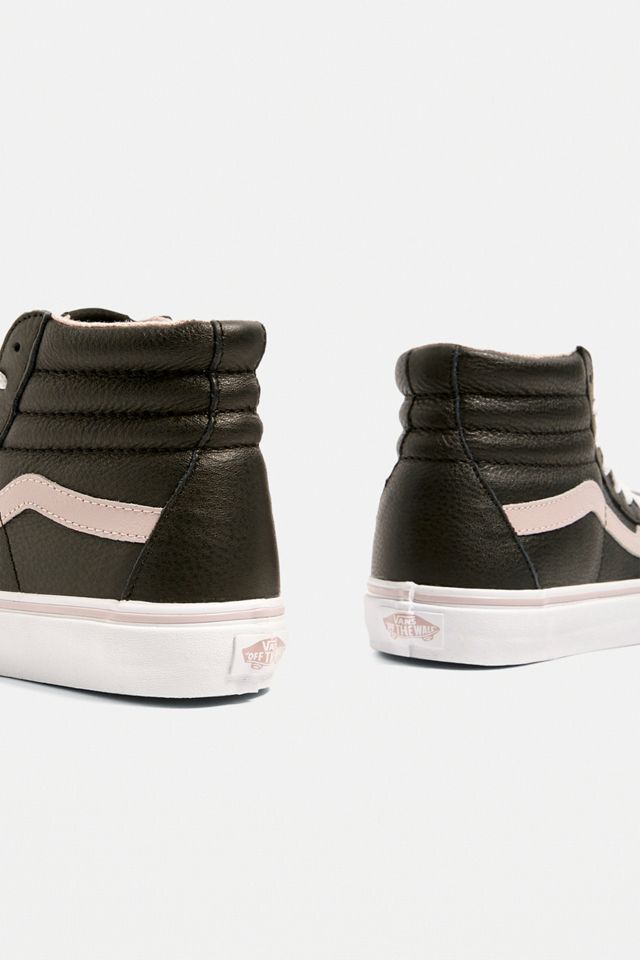 Vans – Sneaker „Sk8-Hi Reissues“ in Schwarz und leuchtendem Rosa #1