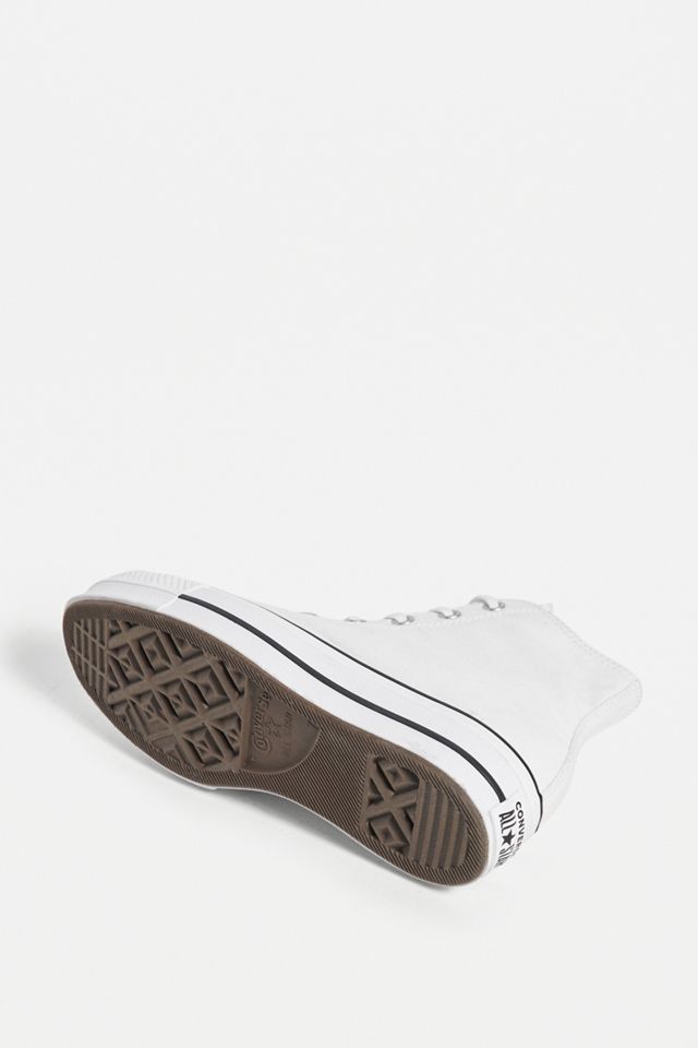 Converse Chuck Taylor All Star White Lift High-Top Trainers #2