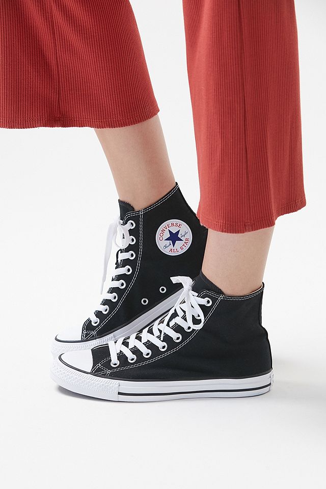 Converse Chuck Taylor All Star Black Canvas High Top Trainers