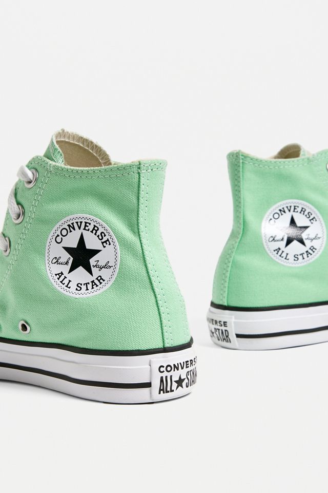 Converse - Baskets montantes Chuck Taylor All Star Lift vert citron #1