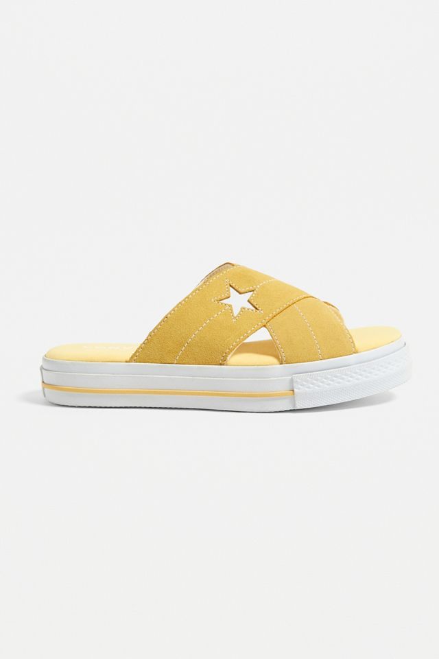 Converse - Sandales One Star jaunes #2