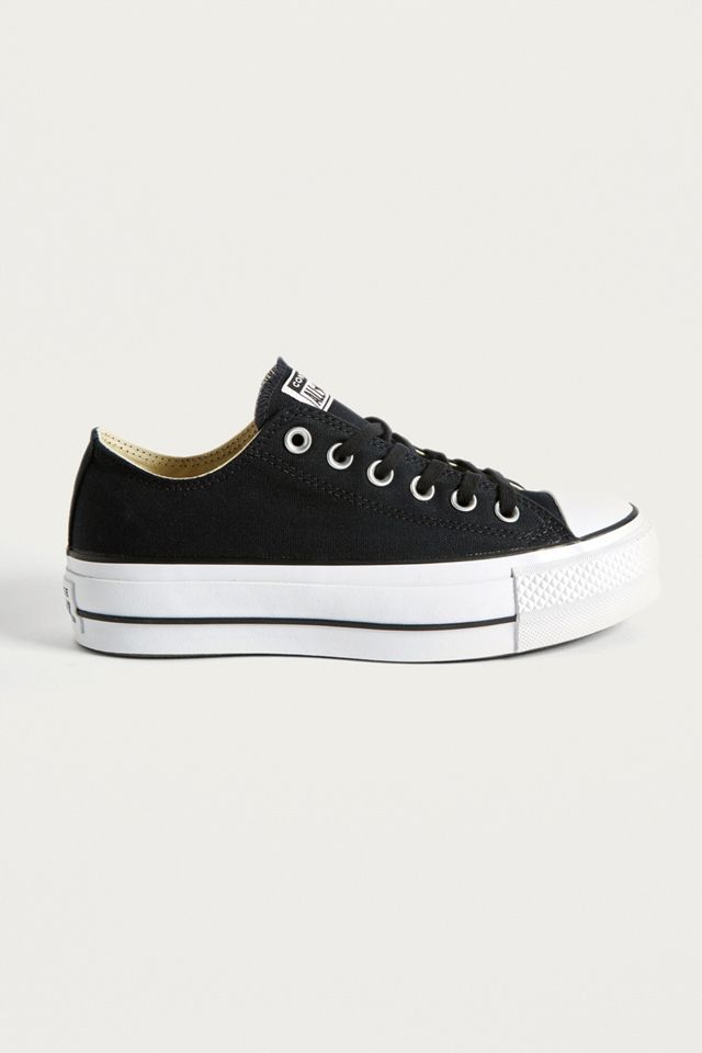 Converse Chuck Taylor All Star Lift Black Platform Trainers | Urban ...