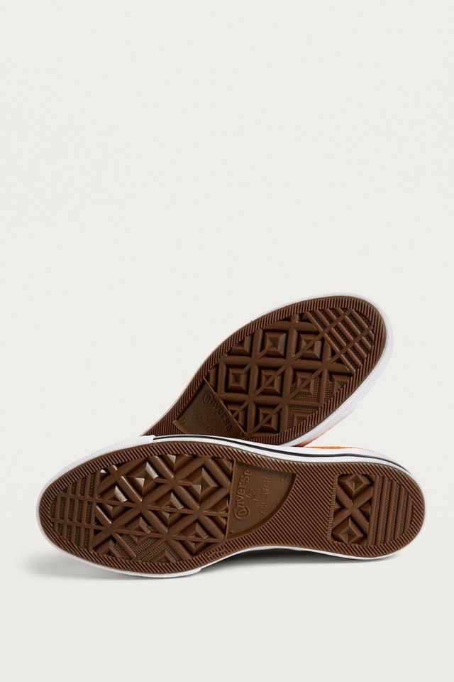 Converse - Baskets en daim One Star mandarine #4