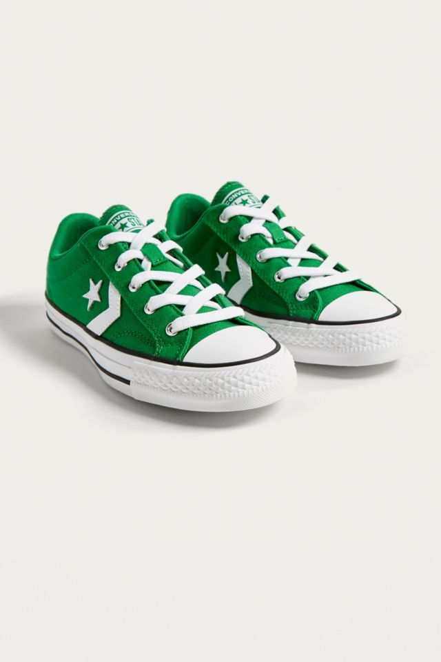 Converse One Star Player Green Trainers | Urban