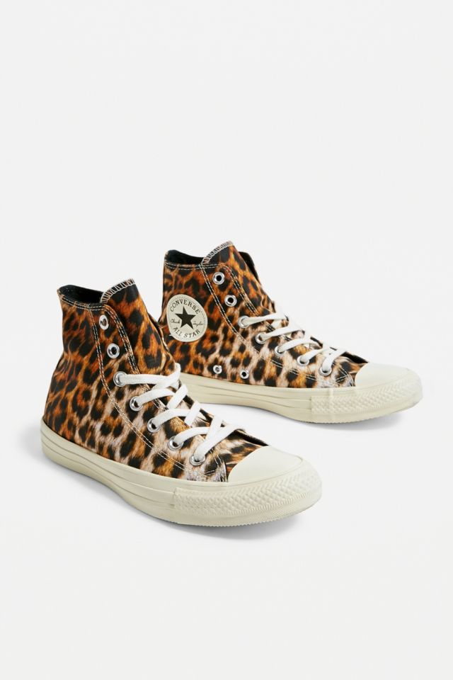 Leopard print converse high tops uk best sale