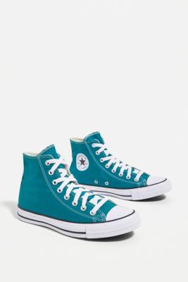 Tradition metan Måne Converse Chuck Taylor All Star Bright Spruce High-Top Trainers - Gree