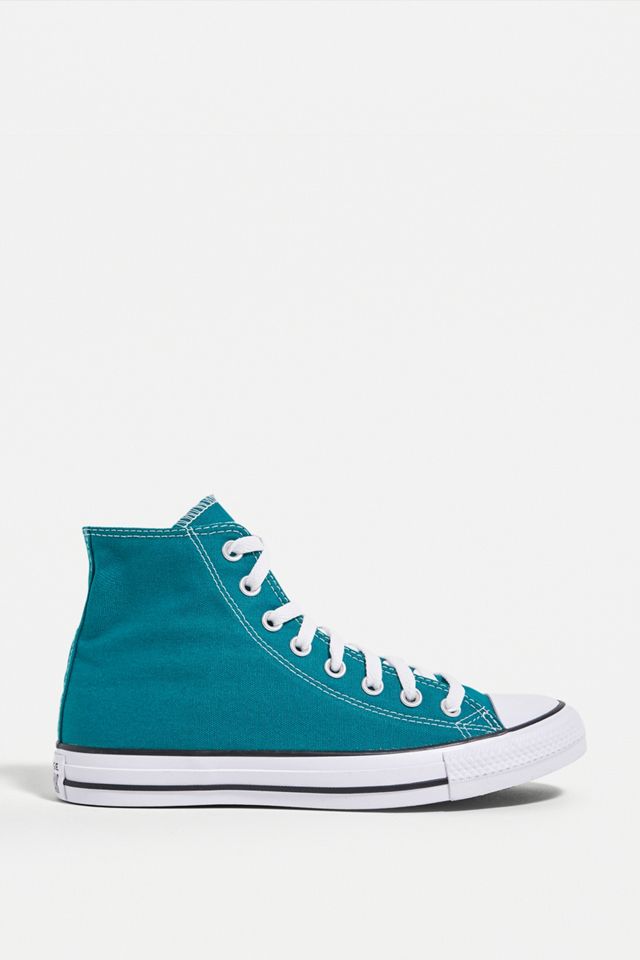 Converse Chuck Taylor All Star Bright Spruce High-Top Trainers #2
