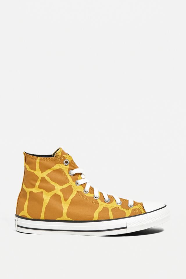 Giraffe print converse online