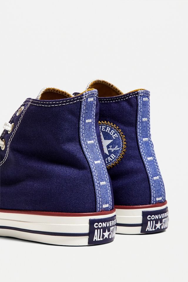 Converse Chuck Taylor All Star Blue Denim High-Top Trainers #1