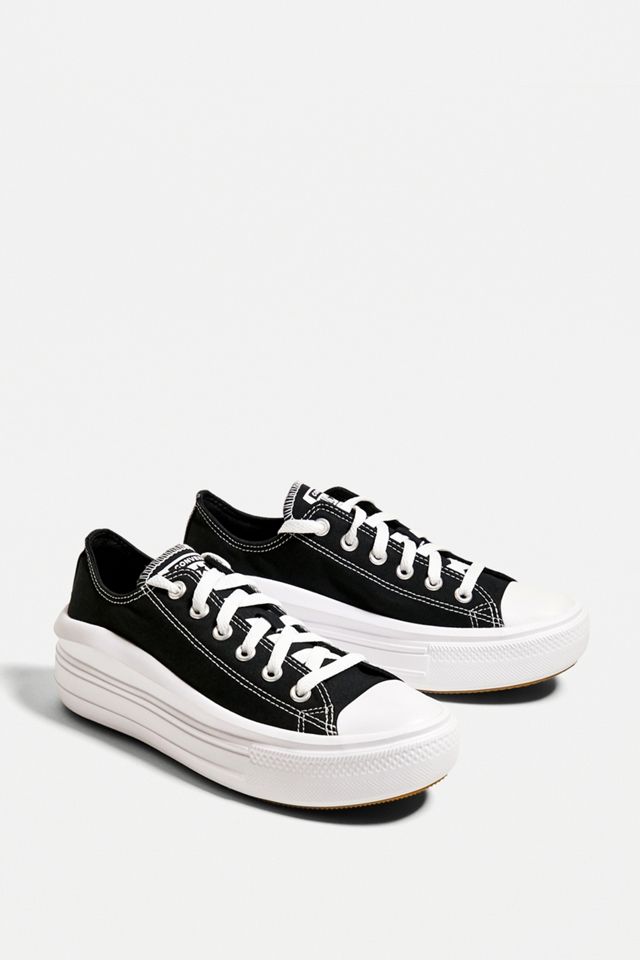 Converse Chuck Taylor All Star Move Black Low-Top Trainers #1