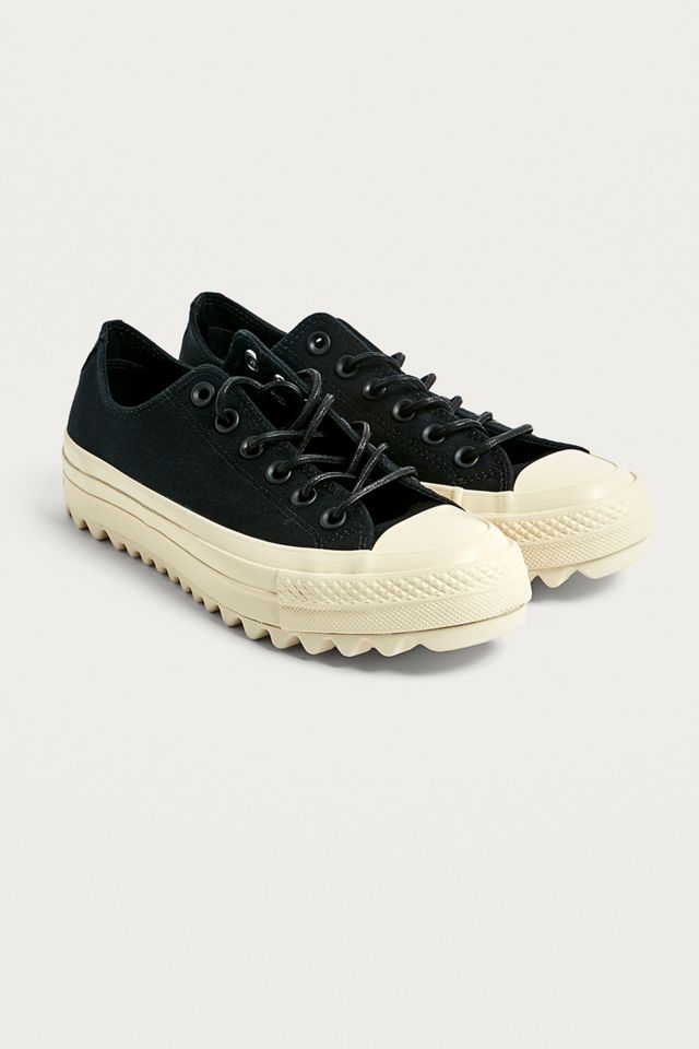 Converse - Baskets basses Chuck Taylor All Star Lift Ripple noires #1