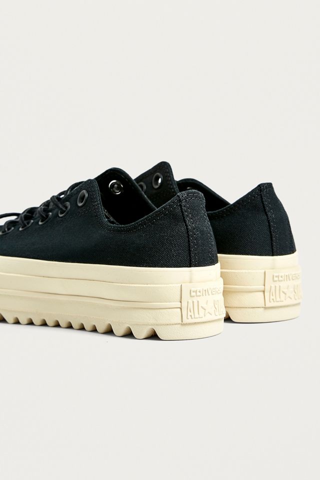 Converse - Baskets basses Chuck Taylor All Star Lift Ripple noires #3