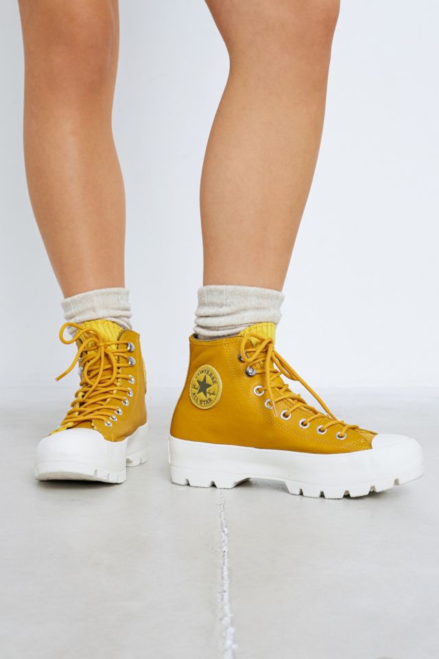 Converse 2024 lugged jaune