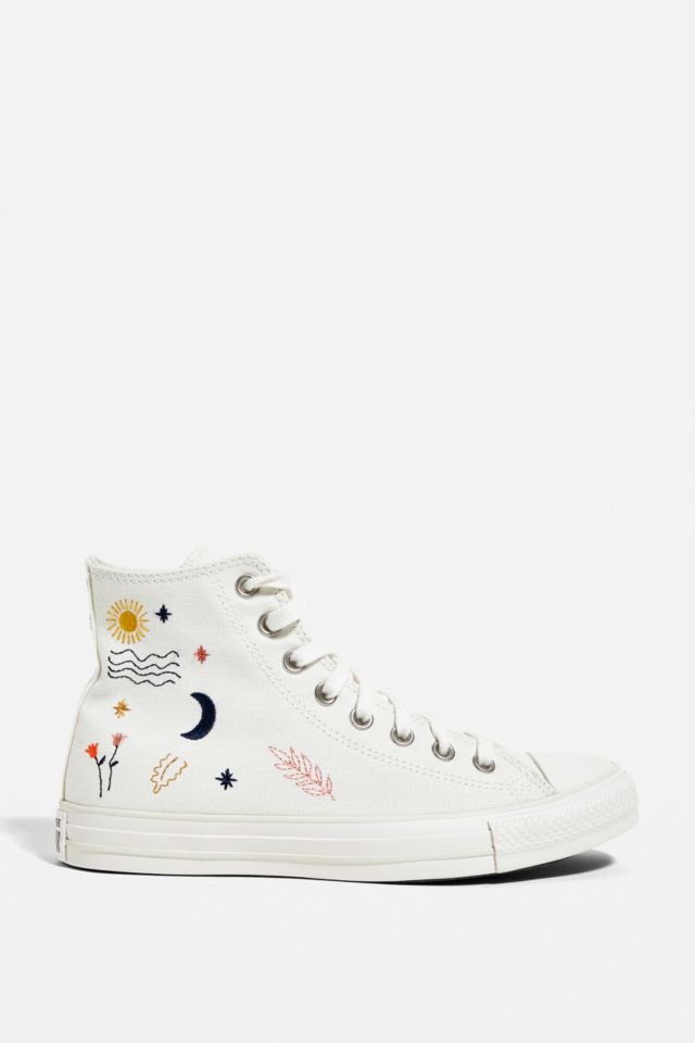 Converse Chuck Taylor All Star It's Okay To Wander High Top Trainers ...