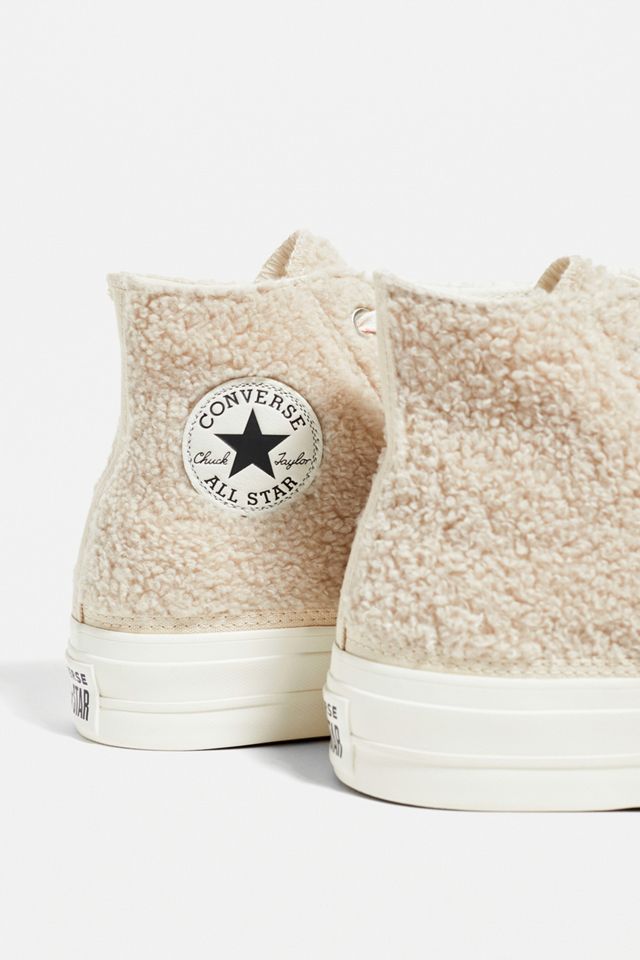 Converse Chuck Taylor All Star Lift High-Top Cosy Platform Trainers #3