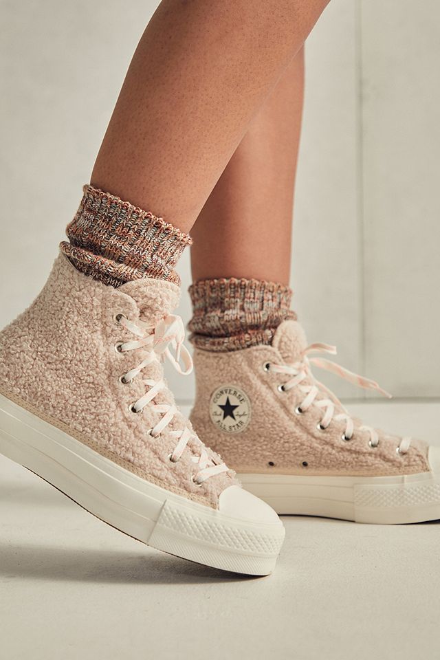 urbanoutfitters.com | Converse Chuck Taylor All Star Lift High-Top Cosy Platform Trainers