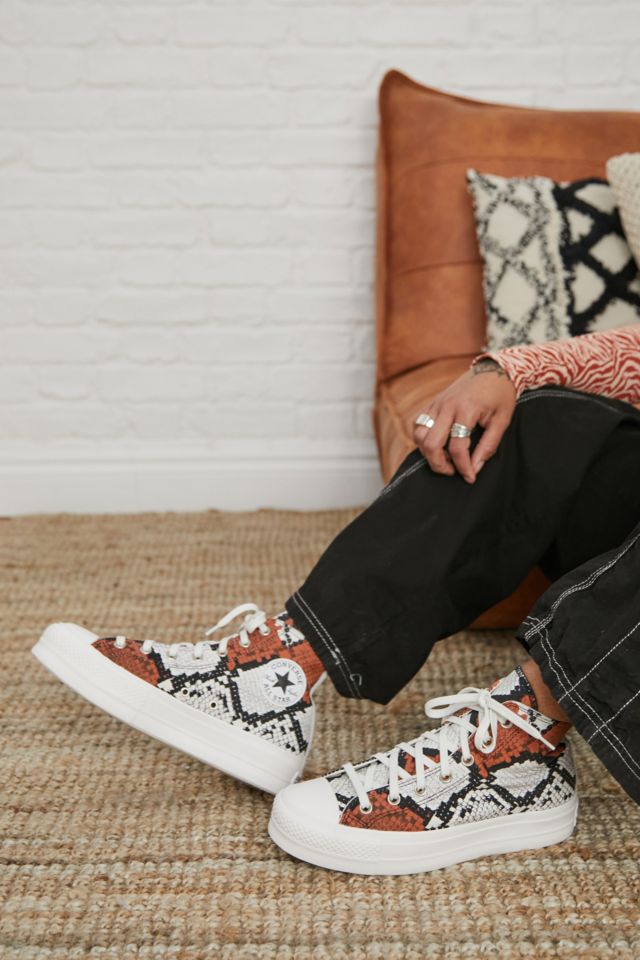 Converse store snake print