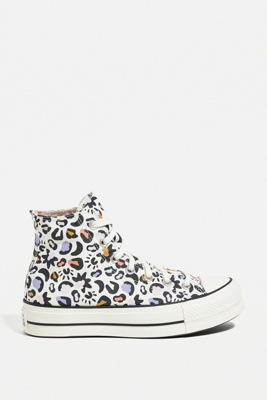 leopard high top chucks