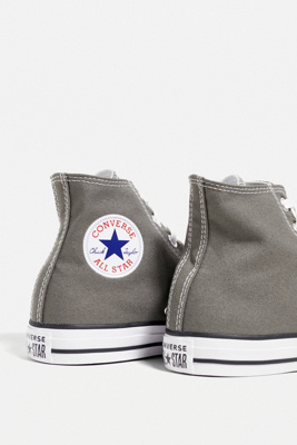 converse high cut grey