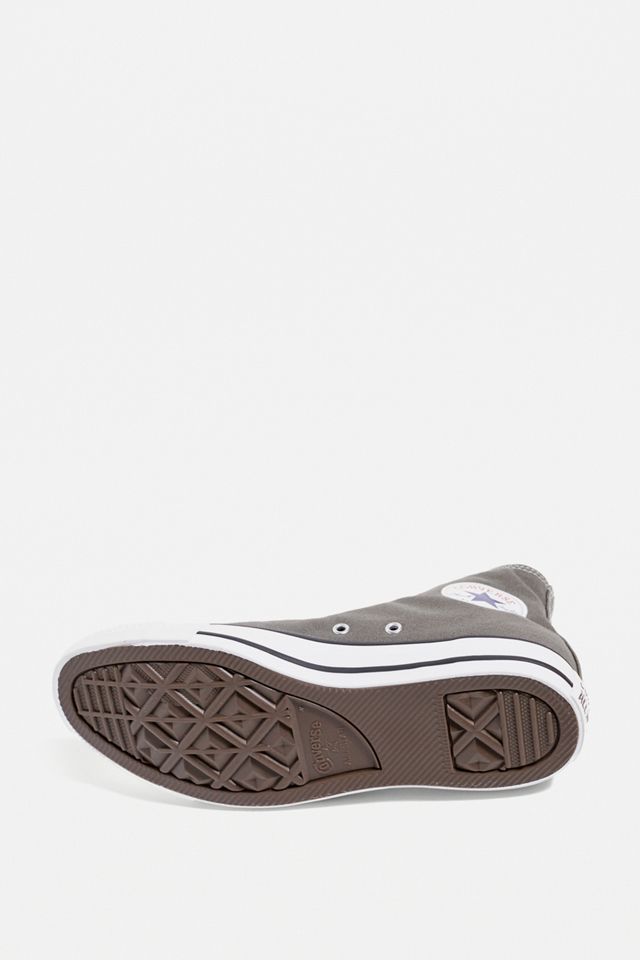 Converse Chuck Taylor All Star Charcoal Grey Canvas High Top Trainers #3