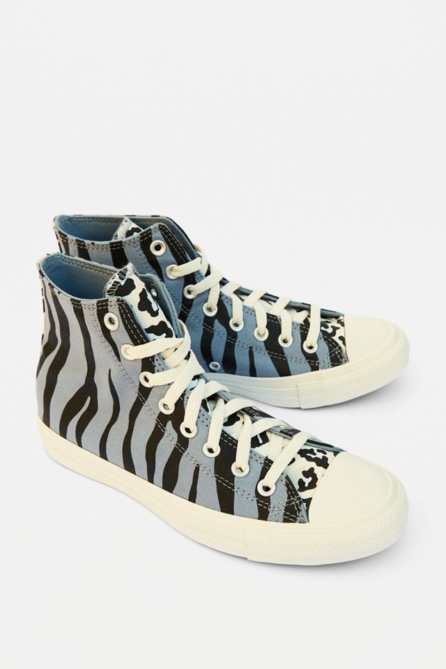 Converse - Baskets montantes Chuck Taylor All Star imprimé animal