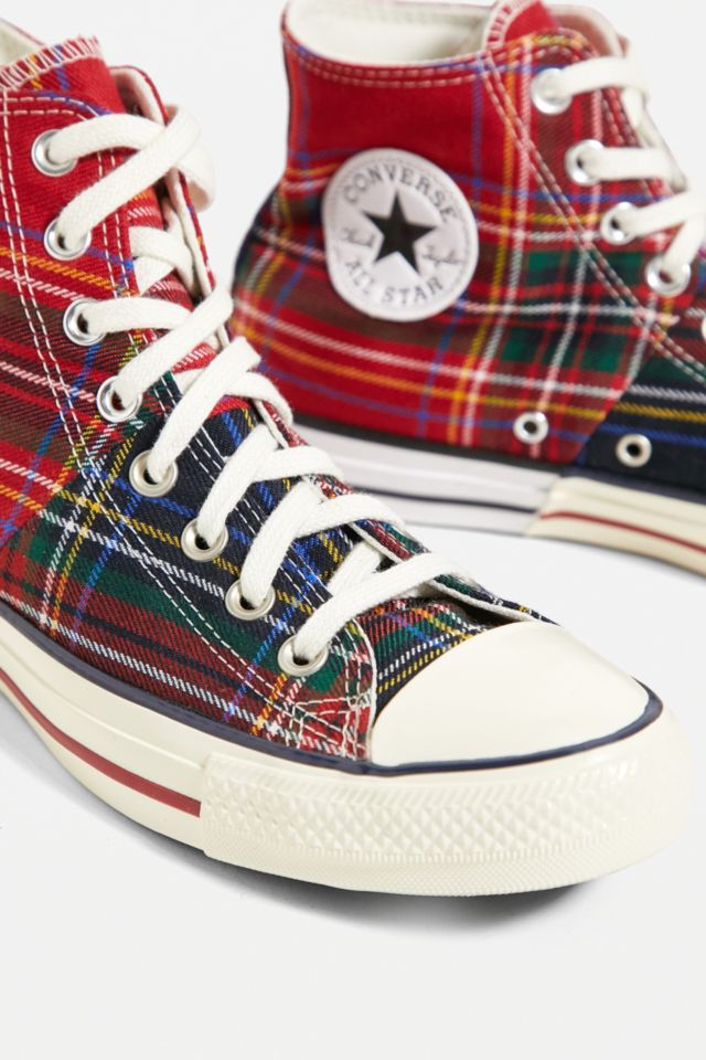 Converse tartan best sale