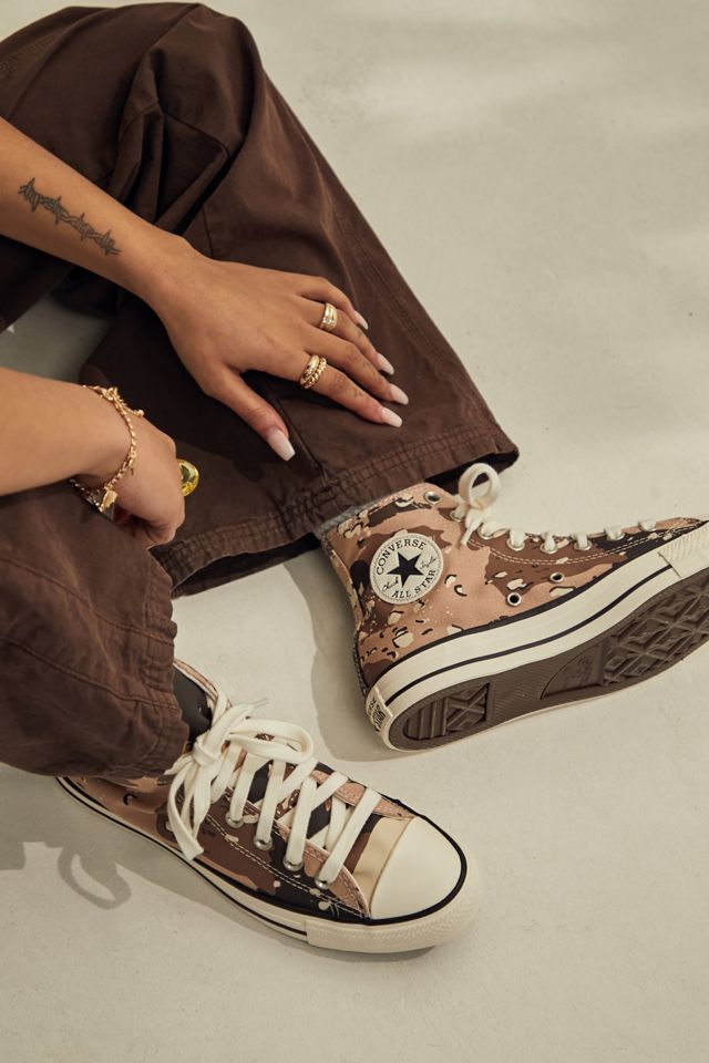 Converse Chuck Taylor All Star Desert Camo Print Canvas High Top
