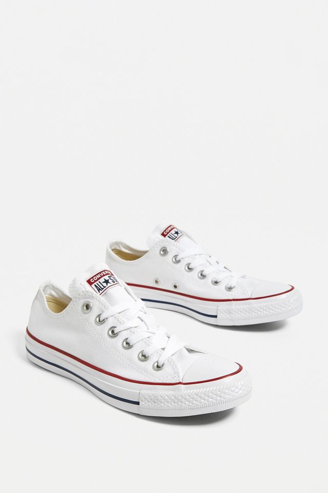 Converse White Chuck Taylor All Star Low Top Trainers | Urban Outfitters UK