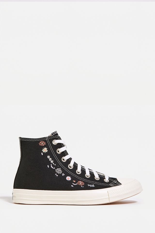 Converse Chuck Taylor All Star Things To Grow Black Canvas High Top Trainers #2