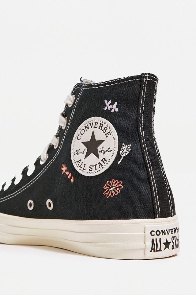 Converse Chuck Taylor All Star Things To Grow Black Canvas High Top Trainers #4