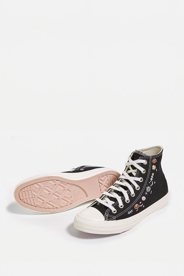 Converse Chuck Taylor All Star Things To Grow Black Canvas High Top Trainers #5