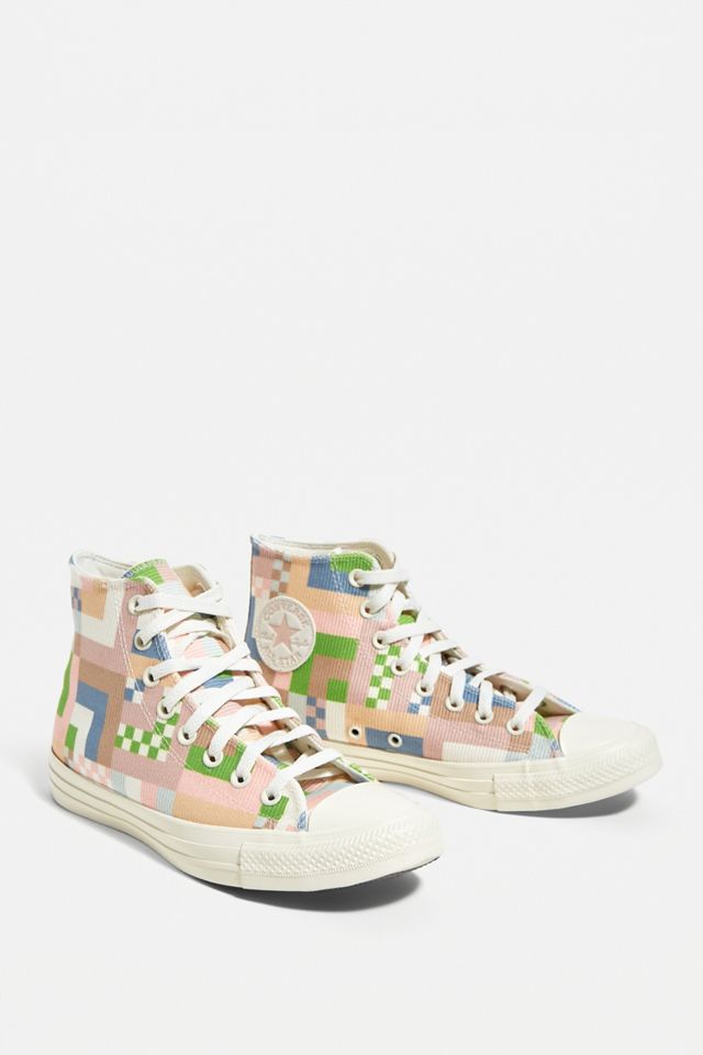 Converse - Baskets montantes Chuck Taylor All Star Crafted en toile rayées #1