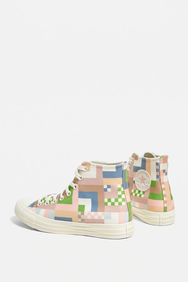 Converse - Baskets montantes Chuck Taylor All Star Crafted en toile rayées #4