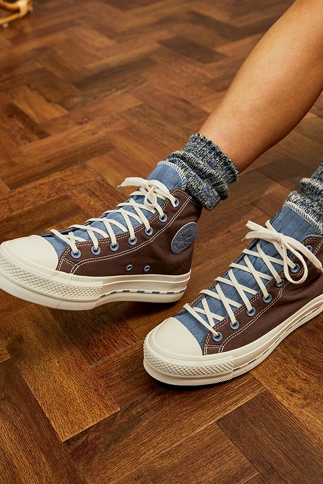 Converse Chuck Taylor All Star Lift High-Top Crafted Platform Brazil Nut  Trainers | Urban Outfitters UK