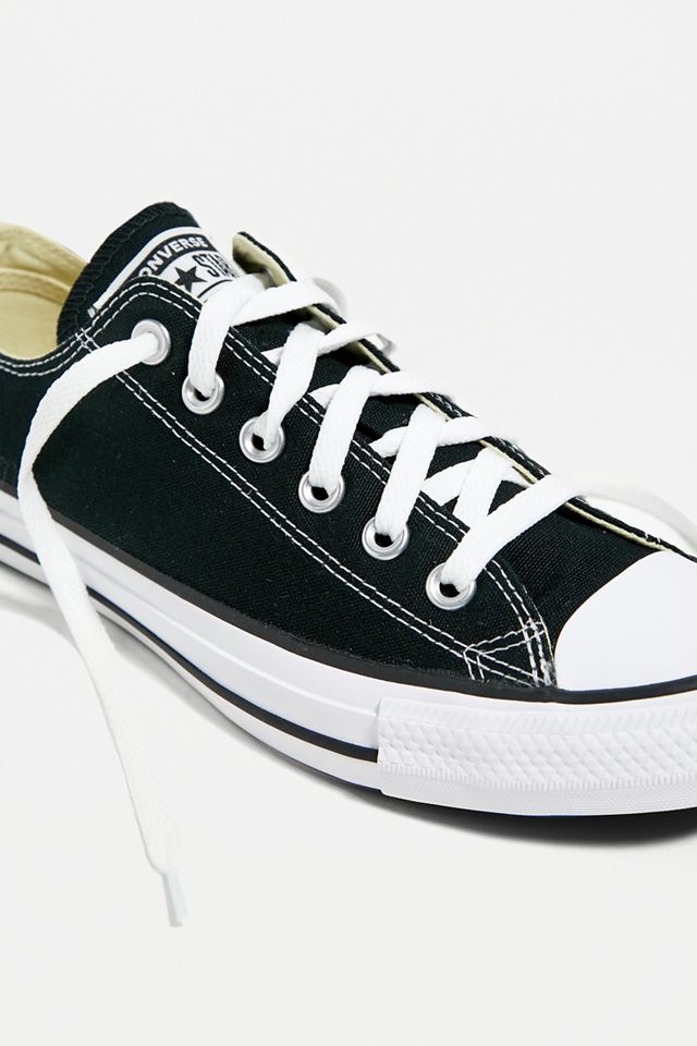 Converse Black & White Chuck Taylor All Star Low Top Trainers #1
