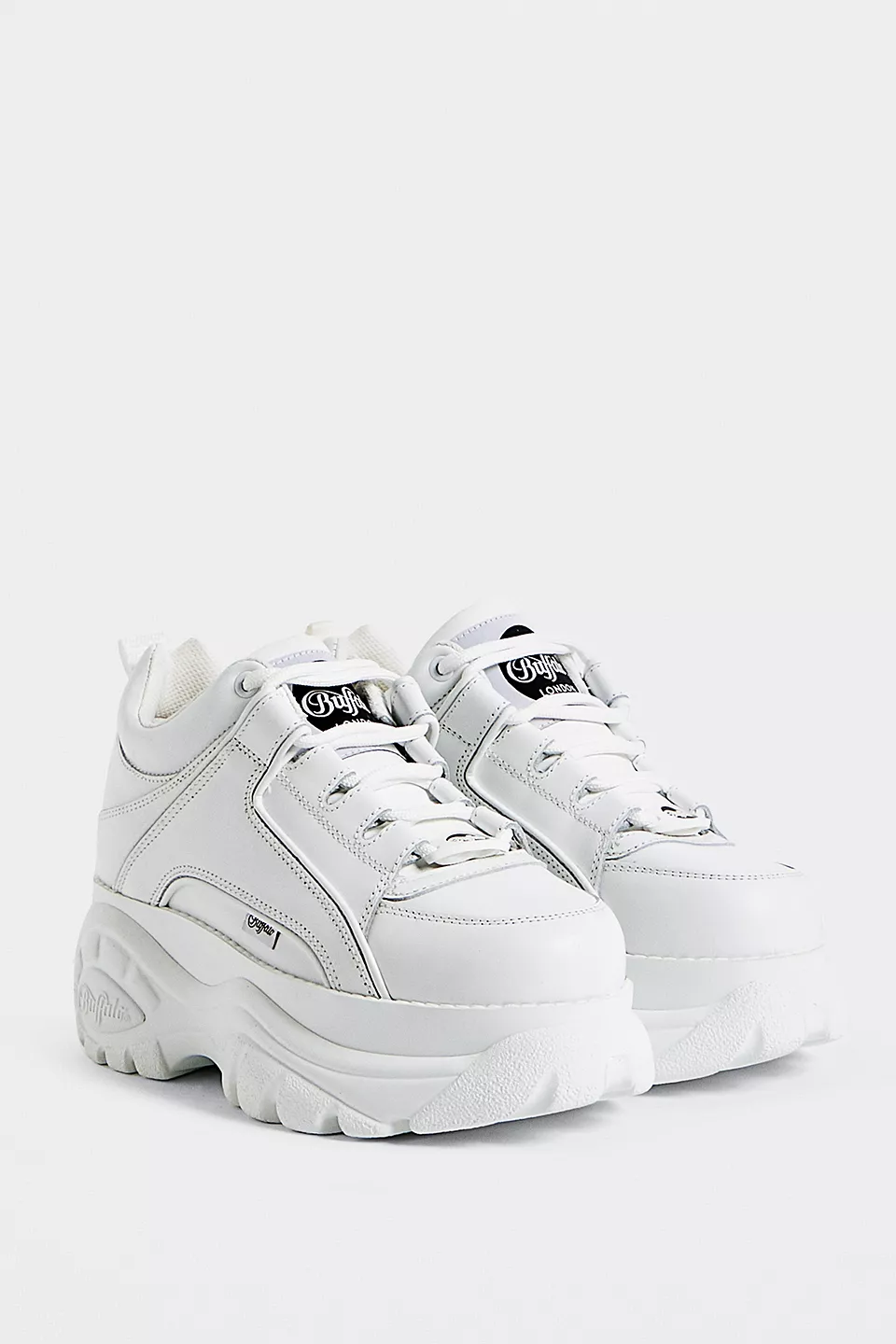 urbanoutfitters.com | Leather Chunky Platform Trainers