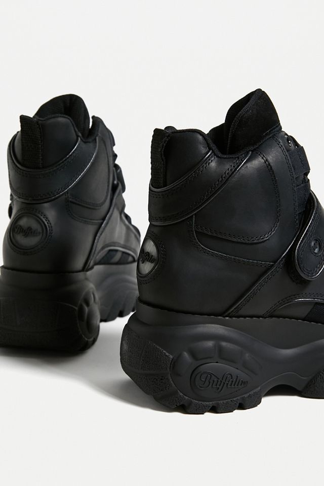 Buffalo - Baskets mi-hautes classiques noires #2