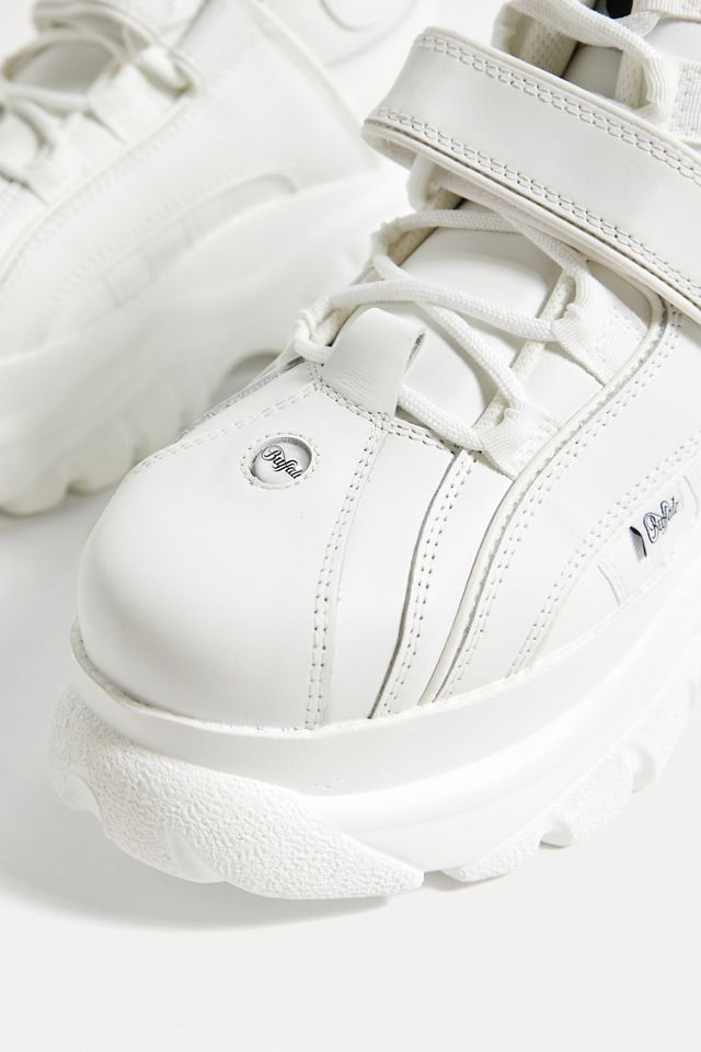 Buffalo - Baskets mi-hautes classiques blanches #5