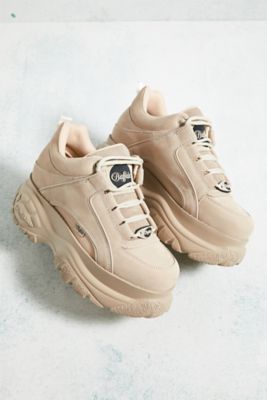 Buffalo Womens Leather Platform Trainers In Various Colours UK Sizes 3 - 8