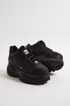 Buffalo classic chunky sole trainers in black hotsell